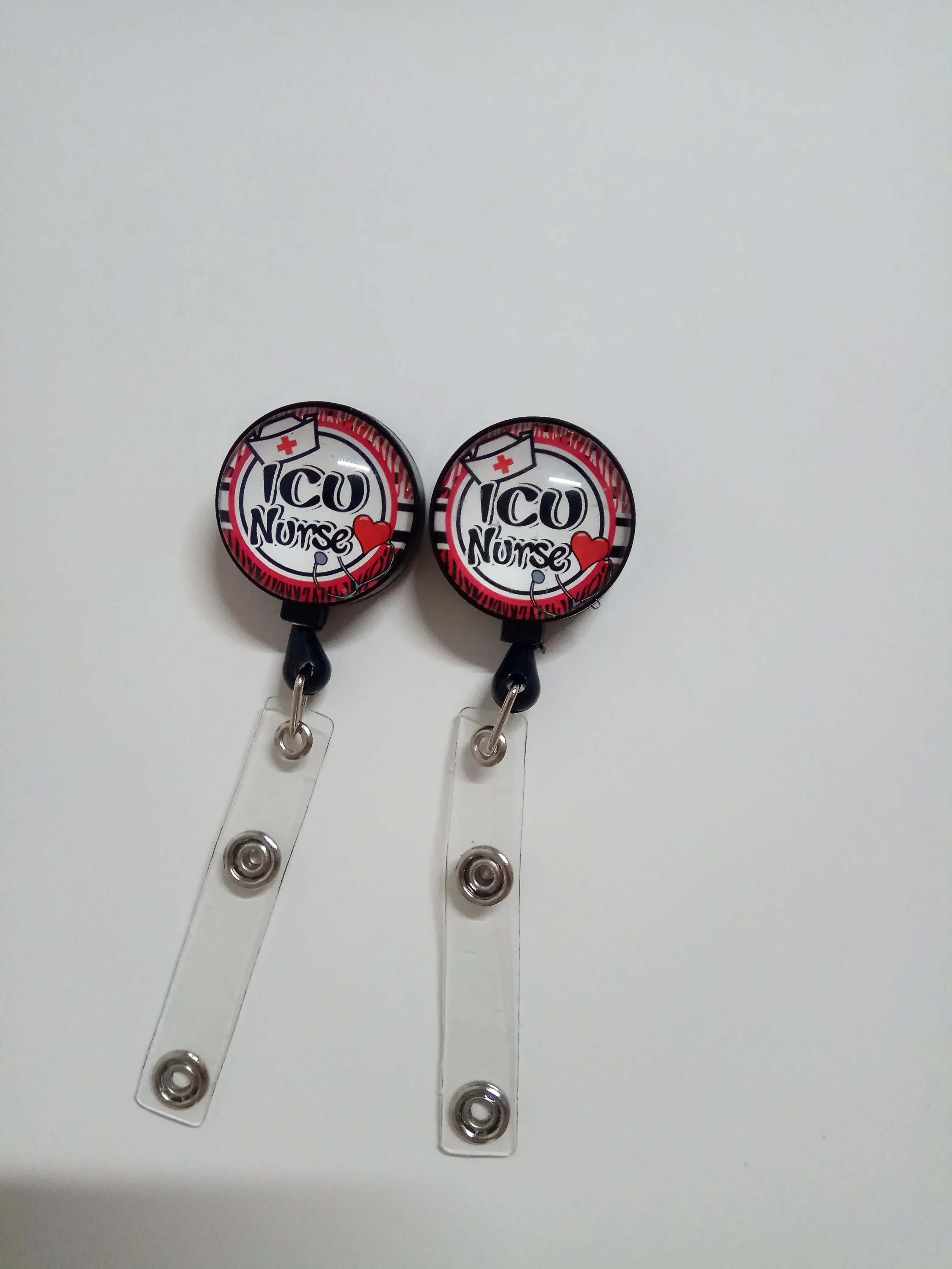 

ICU Nurse Retractable Badge Holder, Id Badge Reel, ID Badge Holders 10pcs/lot