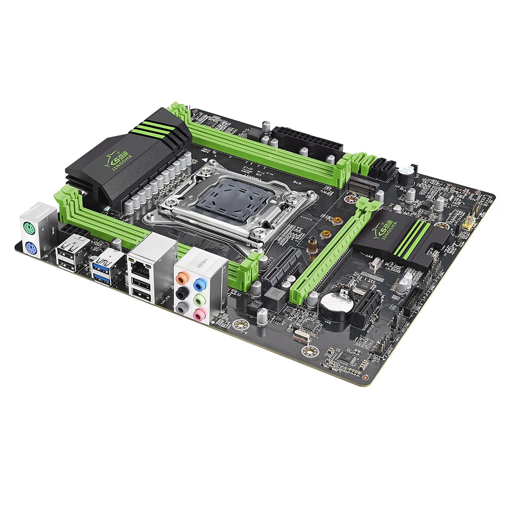 Jingsha X79 материнская плата M.2 высокоскоростной E5 LGA2011 V2 процессор DDR3 64 Гб материнская плата PCI-E3.0 NVME ATX