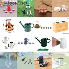 Миниатюрные аксессуары для кукольного домика, 1 шт.1 комплект, 112, имитация чайника, чайник, лейка, игрушки разных цветов