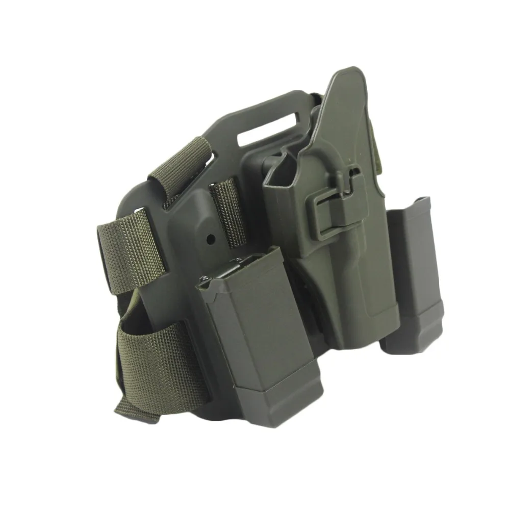 

Tactical Military Pistol Drop Leg Holster Army Military Right Leg Gun Case for Colt 1911 Glock USP M9 Hunting Shooting