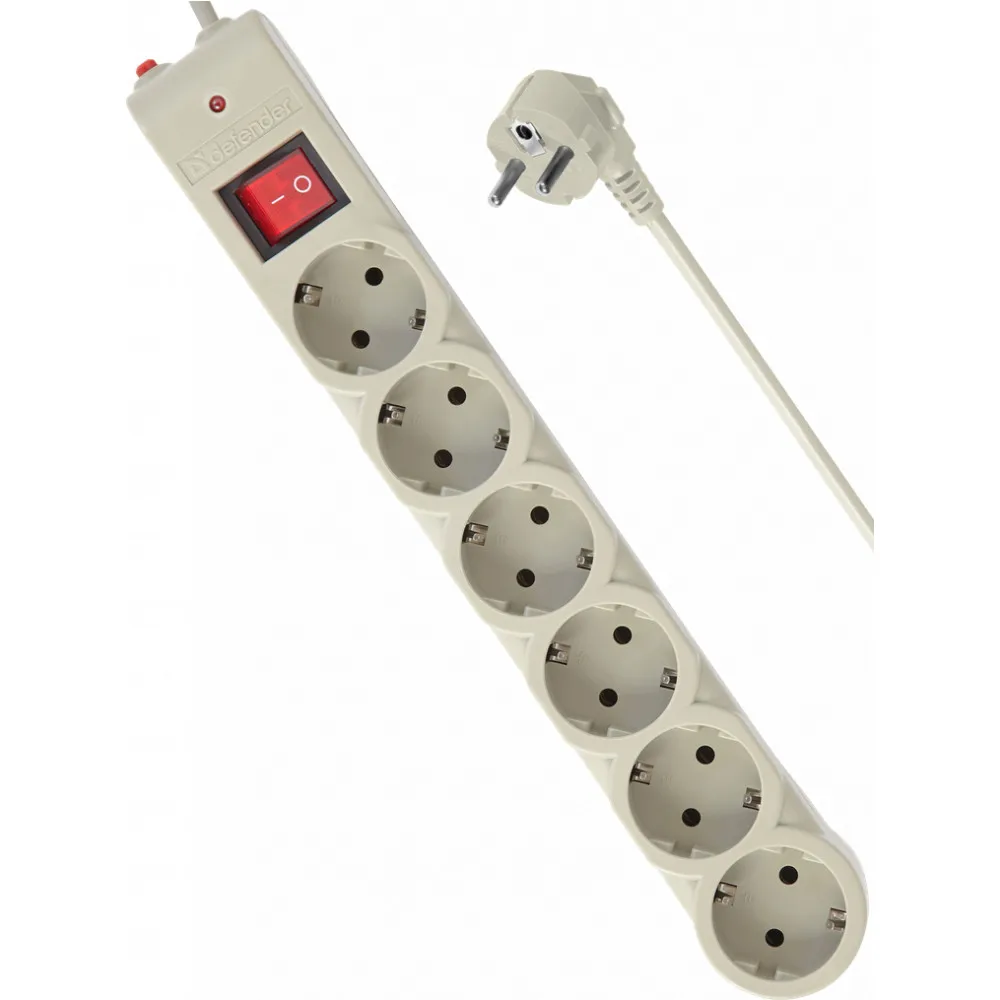 Сетевой фильтр DEFENDER 3M DFS 603 6OUTL. 99407 |
