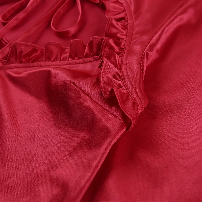 Женские Короткие Топы Блузы с воротником стойкой и длинным рукавом открытые