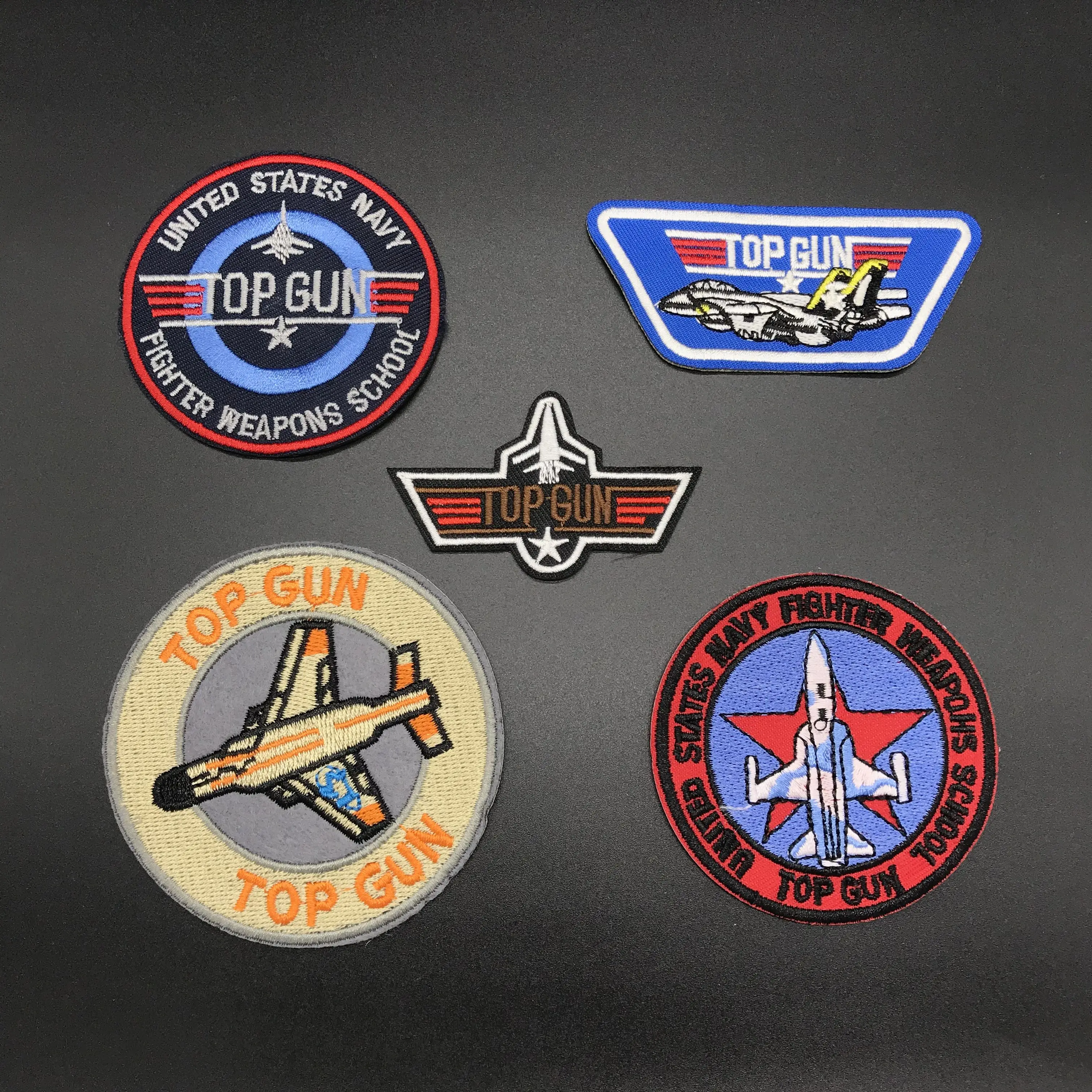 Top Gun NAVY значок ВВС нашивки для одежды DIY Полосы Аппликация креативные значки