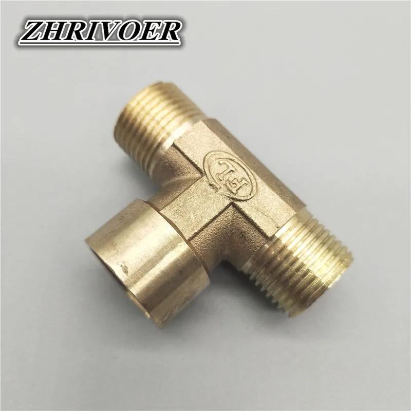 Пневматический Сантехнический латунный фитинг для труб с наружной/внутренней