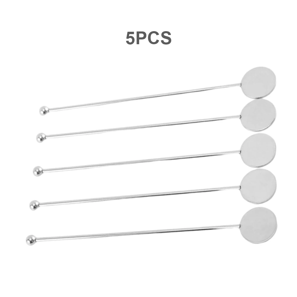 

High Quality Stainless Steel Cocktail Bar Mixer Stick Reusable Drink Shaker Muddler Stirrer Twisted Mixing Spoon Kitchen Tools