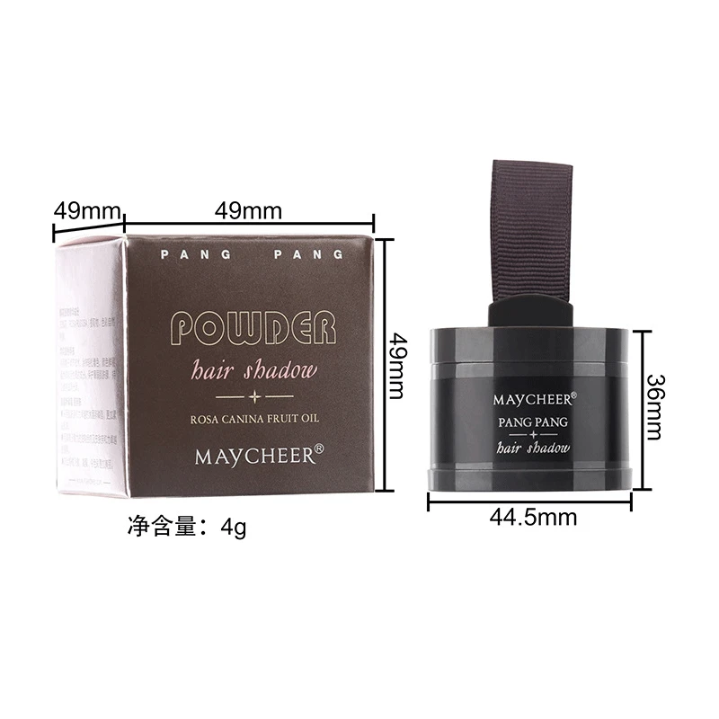 Maycheer hairline затенение пудры заполнение лба артефакт макияж бровей пудра для