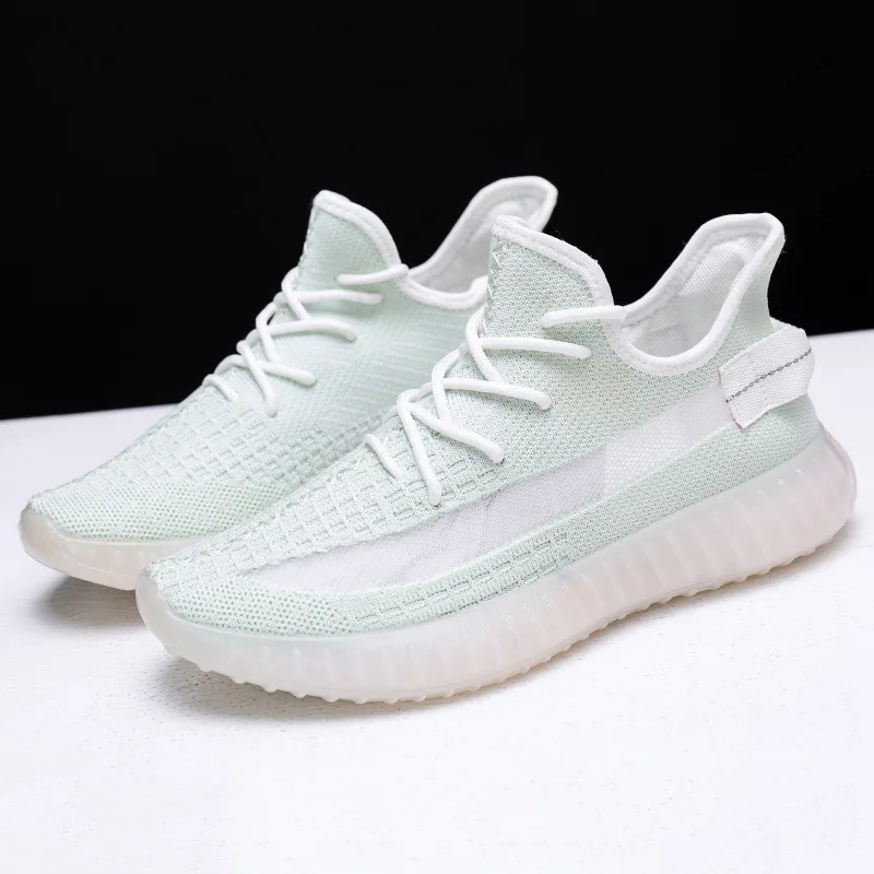 Мужские Светоотражающие кроссовки воздухопроницаемые повседневные 350v2 angel