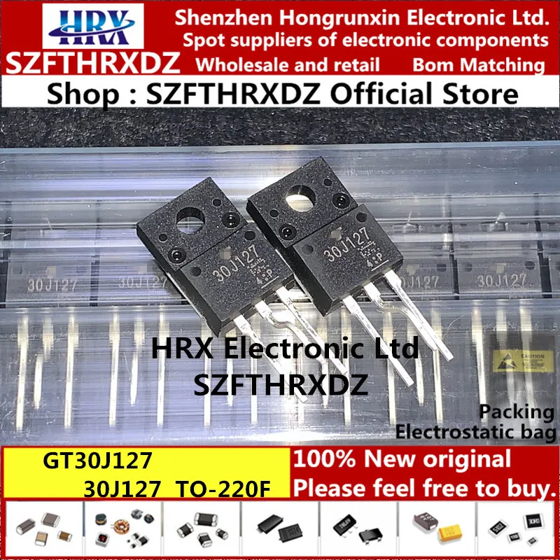 GT30J127 TO-220F 30J127 TO220F MOSFET 600V 200A IGBT 50 шт/трубка(50 шт