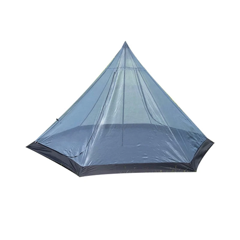 

Outdoor Mesh Teepee Ultralight Mesh Inner Tent for Wild Haven Hot Tent Camping Tent