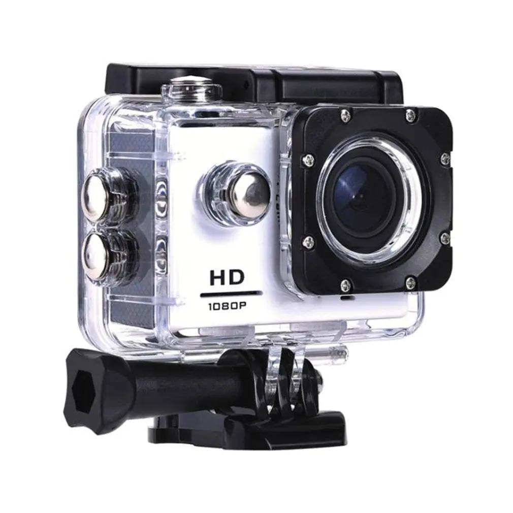 

1PCS Action Camera Plastic 30M Waterproof Go Diving Pro Sport Mini Dv 640P Video Camera Bike Helmet Car Cam Dvr Car Accessories