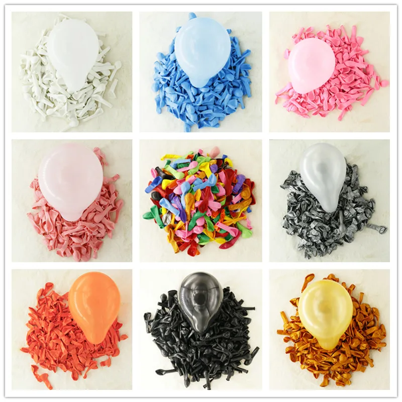 Маленькие латексные воздушные шары розовое золото 5 дюймов 20/50/100 шт.|Воздушные и