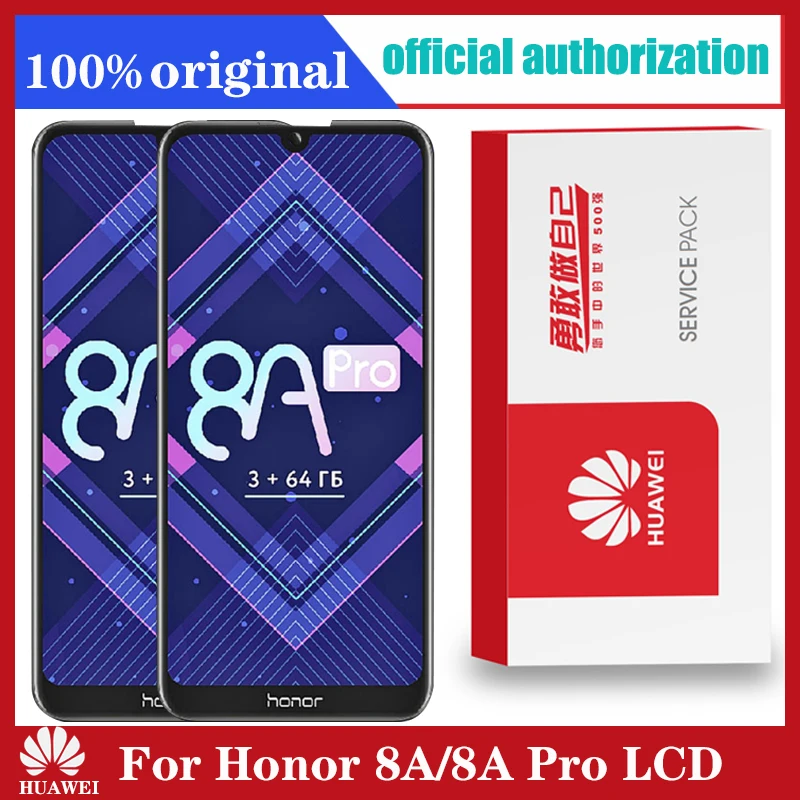 Оригинальный 6 09 ''ЖК дисплей экран Замена для Huawei честь 8A Pro ЖК JAT L41 DisplayTouch