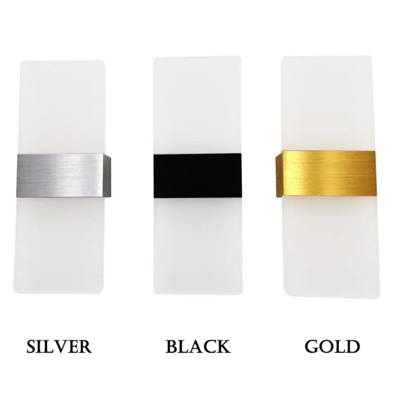 

6w LED Wall Light 220V 110V Bedroom Bedside Light Living Room Balcony Aisle Wall Lamp Corridor Wall Sconce Lamp for hotel study