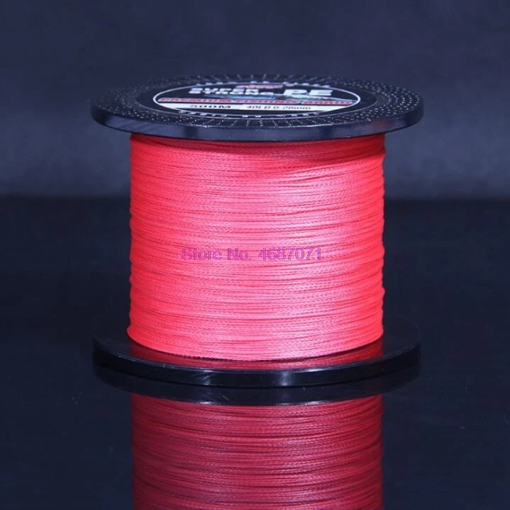55 шт. плетеная полиэтиленовая рыболовная леска 500 м 4 нити | Спорт и развлечения