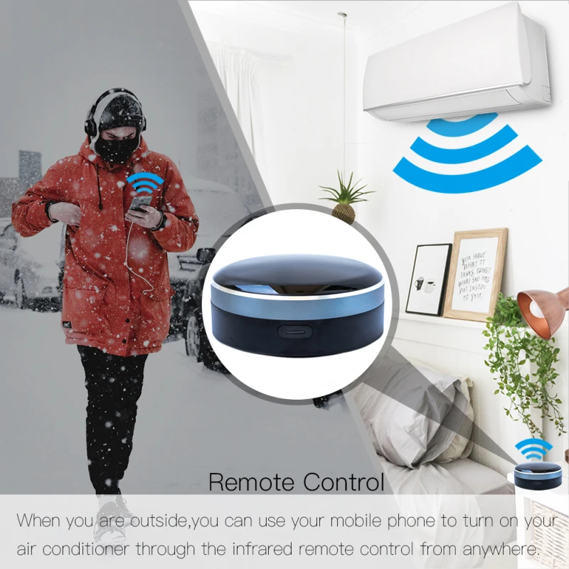 Пульт дистанционного управления Tuya Smart Life RF433 универсальный инфракрасный