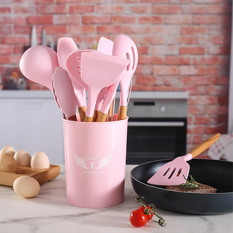 Силиконовая кухонная утварь набор кухонной утвари кухонные инструментов для