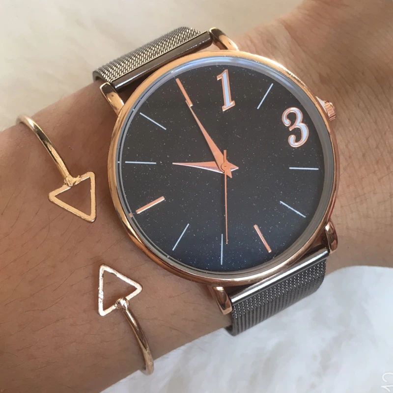 2019 женские часы лучший бренд класса люкс Женские Модные Повседневные