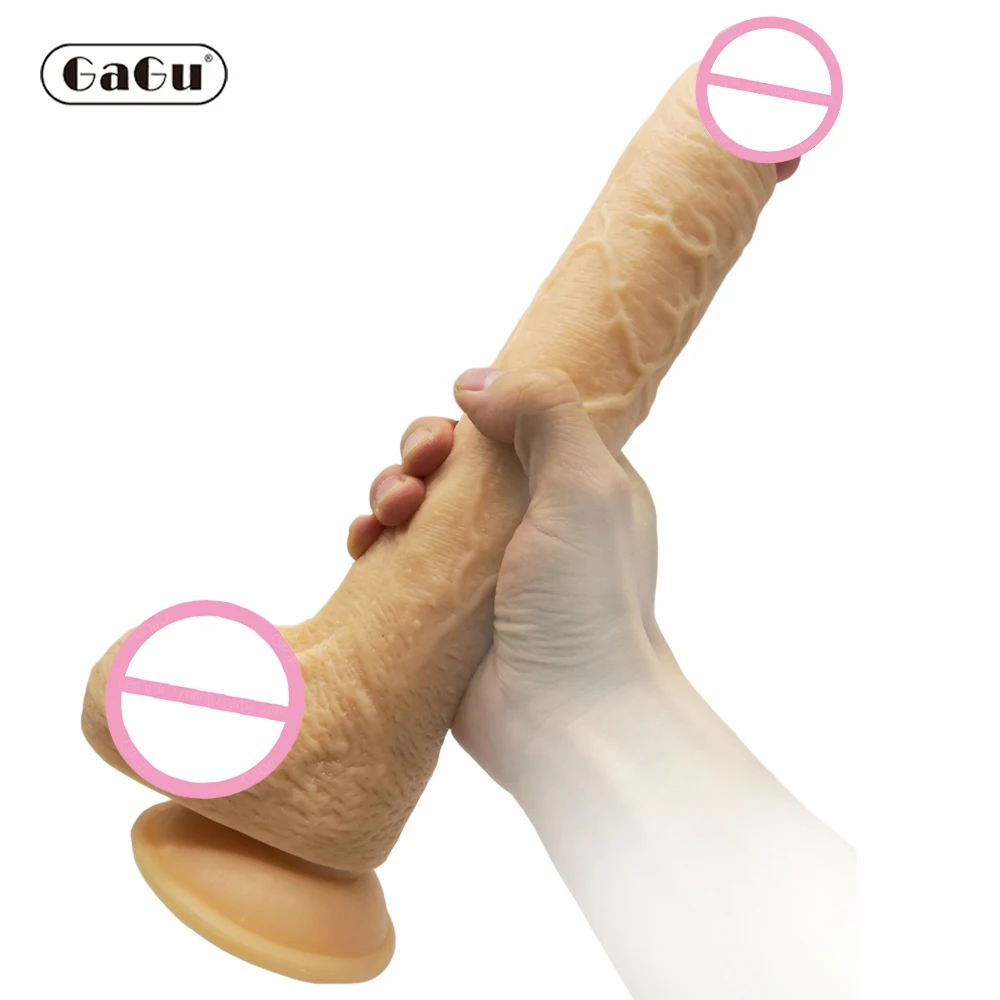GaGu Супер огромные черные фаллоимитаторы страпон длинный гигантский