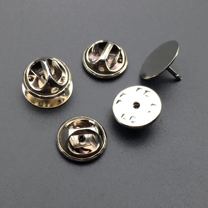 20sets/lot Gold Silver Color Brooch Base Holder Pin Badge For Diy Jewelry Making Finding 12mm Cabochon Bas |