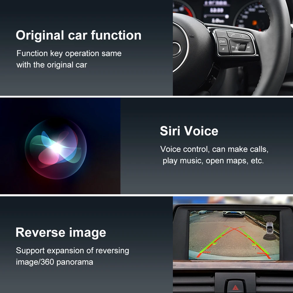 Carlinkit мини беспроводной CarPlay Ai Box Android Авто USB-ключ Plug and Play Youtube Netfix Разделенный