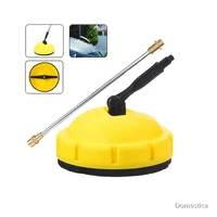 plastic high pressure washer rotary surface cleaner for karcherk series k2 k3 k4 cleaning appliances with cleaning towls