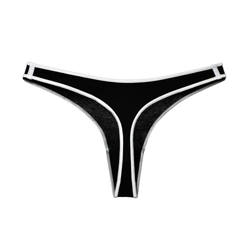 

New Style Women Thong Panties Sexy Low Waist Underwear Breathable Fitness Sports Briefs Traceless Cotton Shorts for Ladies 184