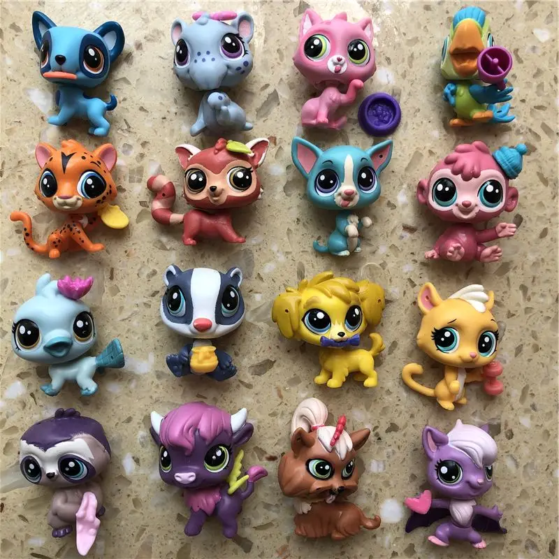 

LPS DOGS Pet Shop Accessory Collection Figure Collie Dog Cat Bird Squirrel Ribbat Animals Cute Kid Toys Figure For Kids Gift