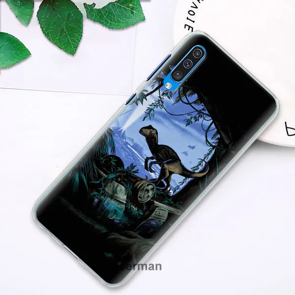 09 Динозавры юрского периода телефонные чехлы для samsung Galaxy A10 A20e A30 A40 A50 A60 A70 A80 A6 A8+ A7 A9 жесткий чехол из поликарбоната - Цвет: 09