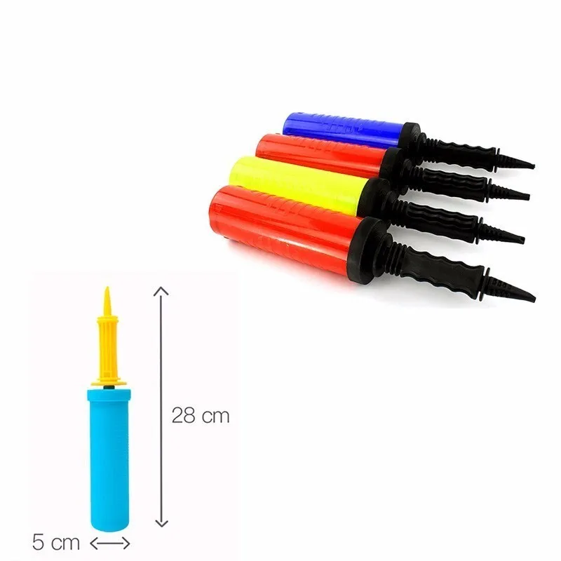 1pcs balloon pump 5 м/рулон 110 отверстия латексные воздушные шары цепь свадебного украшения Декор для вечеринки в честь Дня Рождения фон для фотосессий-воздушный шар баллоны цепь украшение арки - Цвет: 1pcs balloon pump
