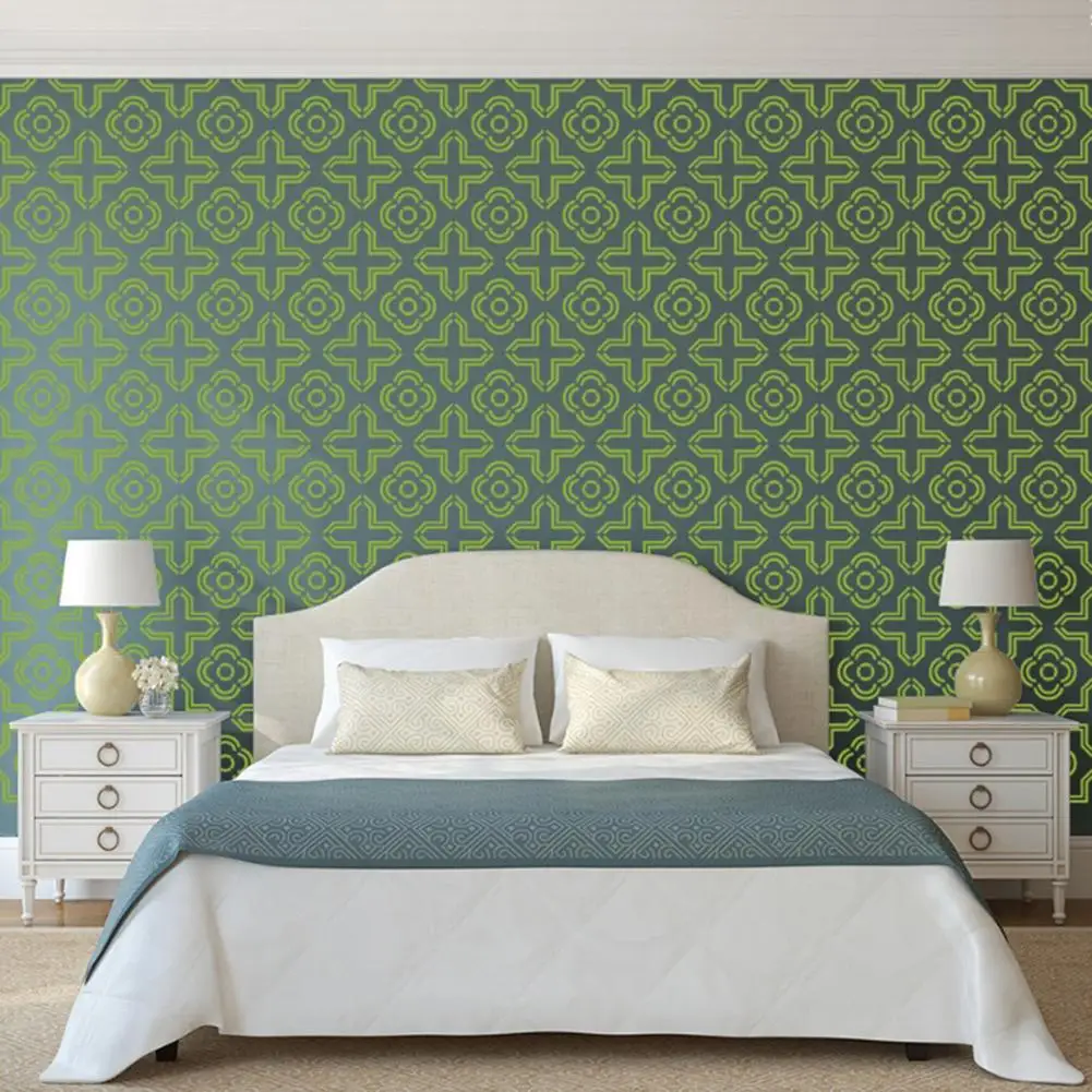 Многоразовые трафареты для рисования 16 шт. шаблон мандалы камней напольная