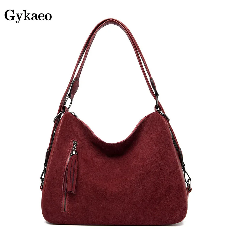 Gykaeo 2019 Winter Designer Handbags High Quality Soft Velour Crossbody Bags for Women Messenger Bag Ladies Fashion Shoulder | Багаж и