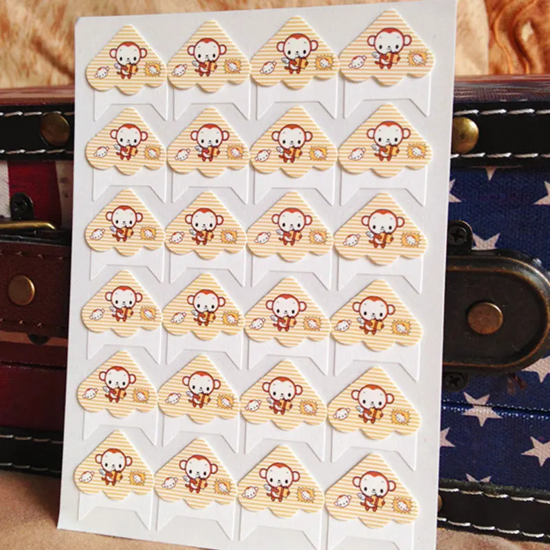 24 шт./лот декоративная рамка сделай сам для скрапбукинга угловые