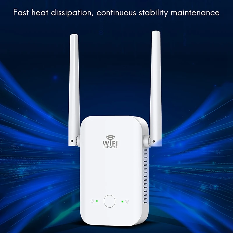 

WR301S 300Mbps Wireless Repeater MT7620A 2X3DBi Wifi Signal Amplifier Wireless Router Extender US Plug