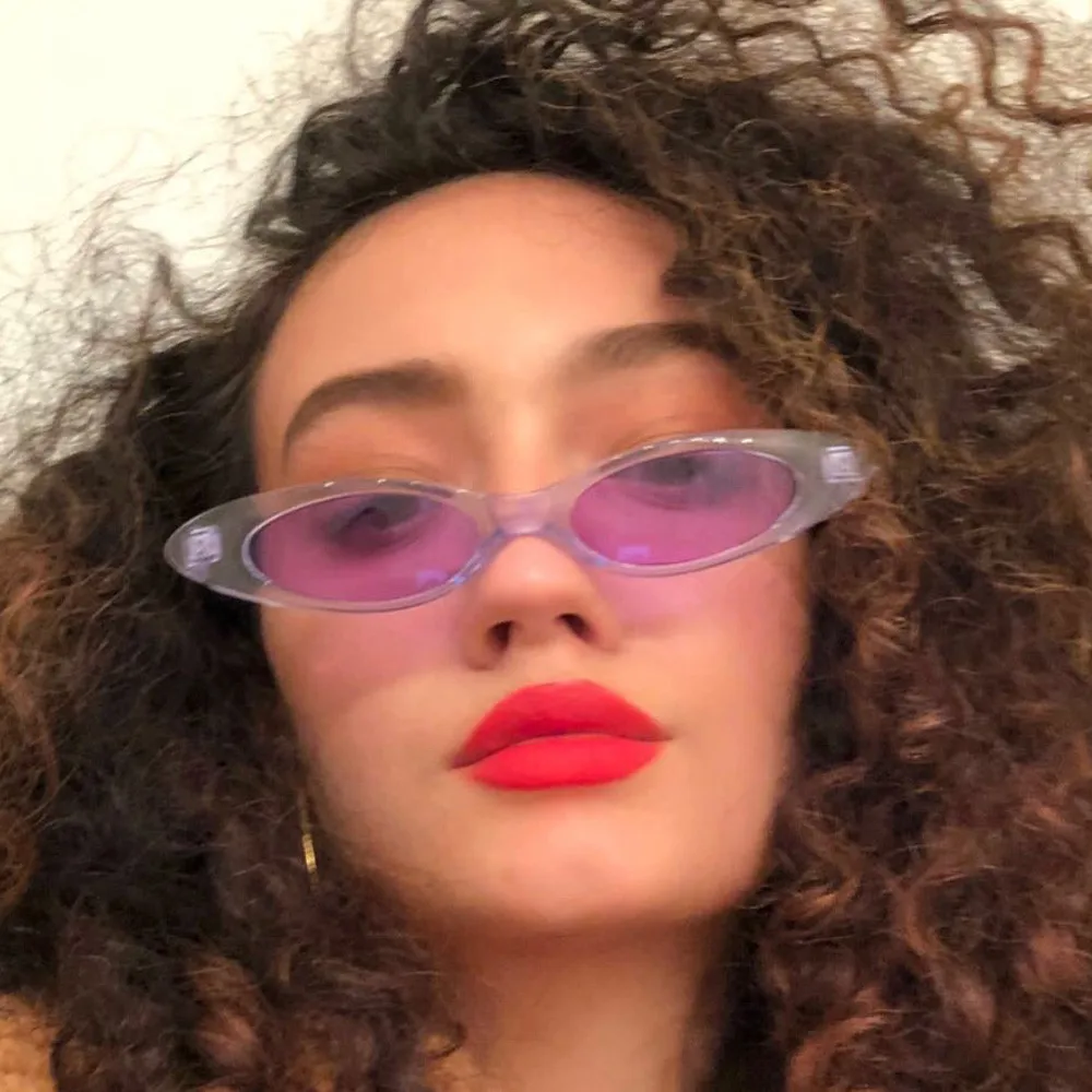 2019 Модные мужские и женские Винтажные Солнцезащитные очки кошачий глаз в стиле