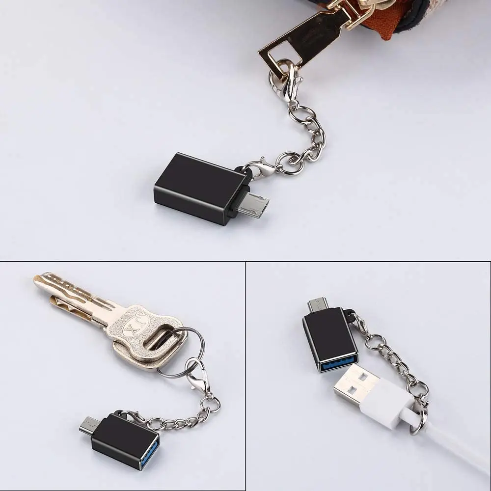 Переходник Micro USB OTG для Xiaomi Redmi HuaWei Samsung Galaxy S7 edge S6 Note 5 2 Android мобильный телефон Tablet