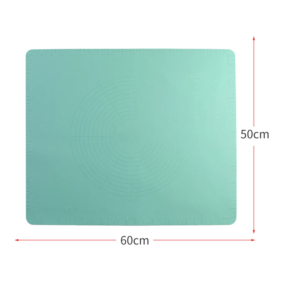 

Silicone Kneading Pizza Flour Dough Maker Board Mat Non Stick Rolling Mats Pastry Sheet Pads Kitchen Cooking Bakeware Tool