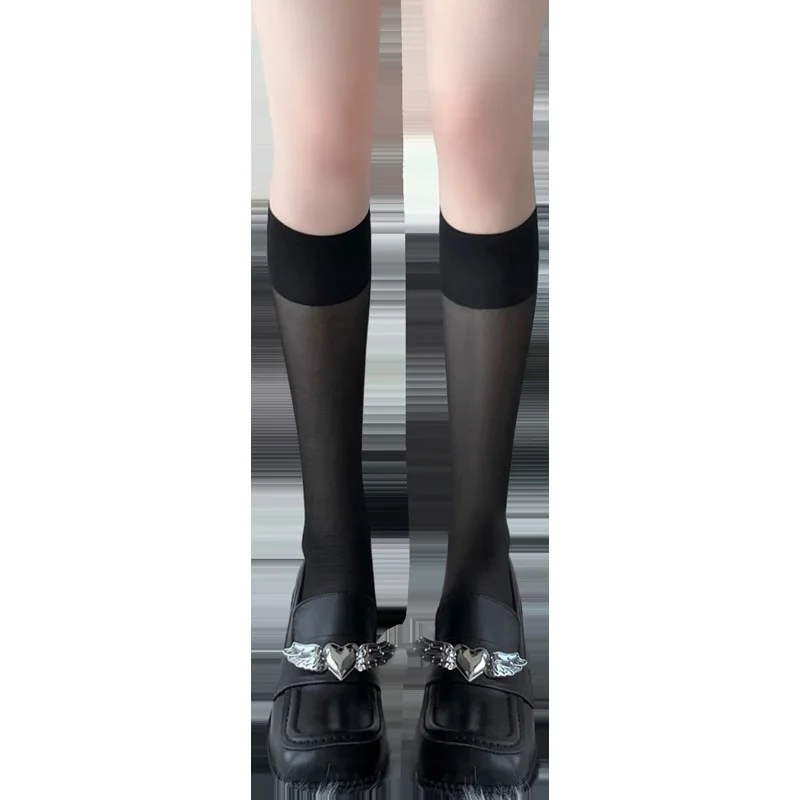 Сексуальные чулки до колена женские бедра фантазийные белые черные выше |