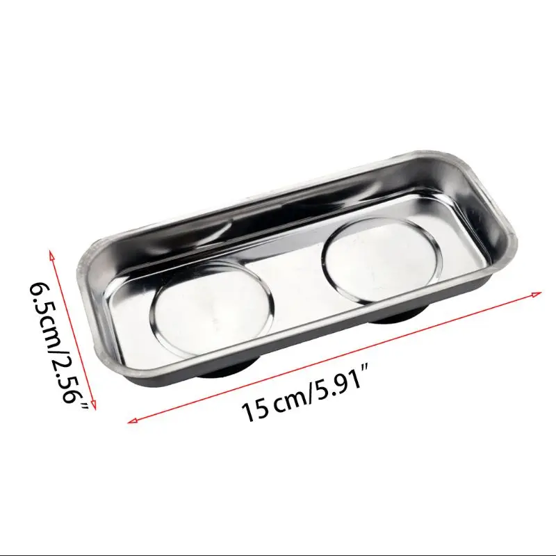 Квадратная Магнитная чаша с присоской из нержавеющей стали M89B | Инструменты