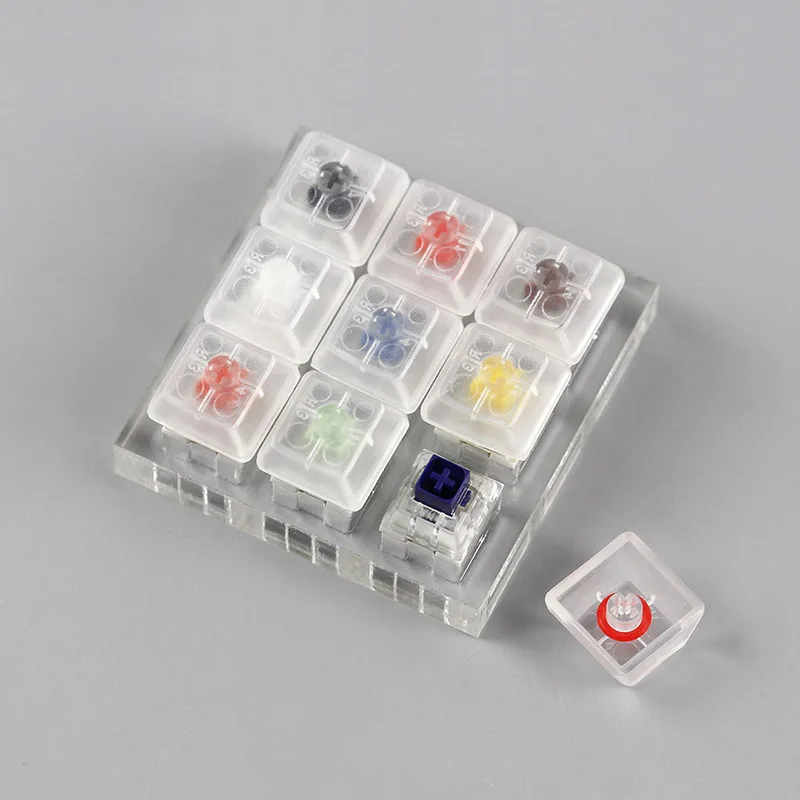 Прибор для проверки клавиатуры набор 9 переключателей инструмент акриловая