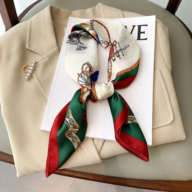 Louis Vuitton & Gucci Scarf Splash