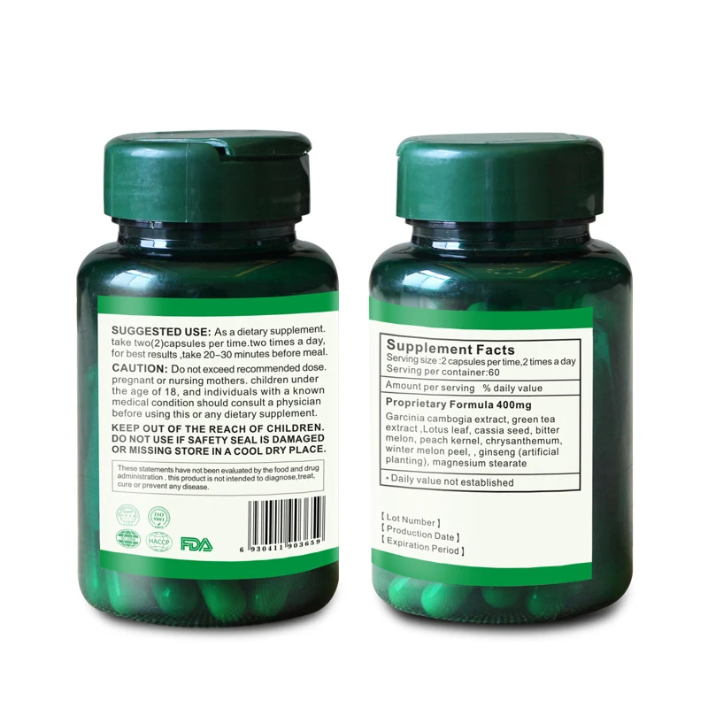 Экстракты гарцинии камбоджийской 95% HCA снижение веса жир на животе продукты для