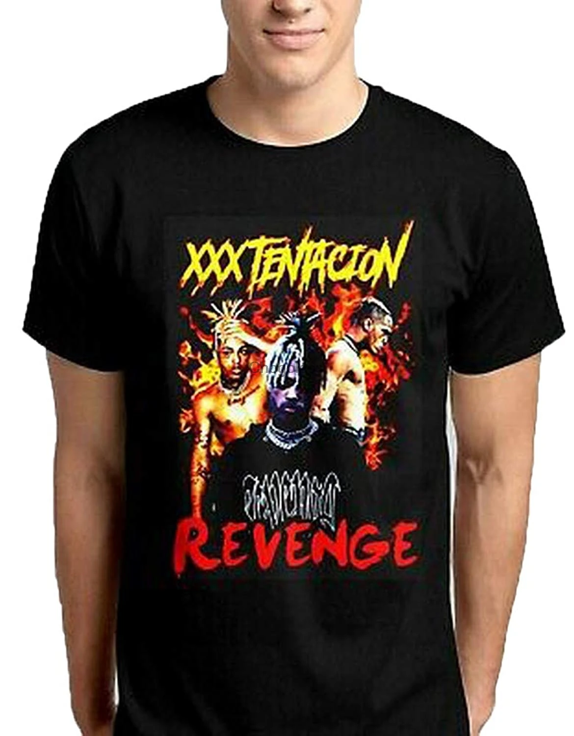 

XXXtentacion Revenge 90s Retro Vintage B.ootleg T Shirt Tshirt Designs Graphic Plus Size Tees Cute Funny Cool TShirt Black
