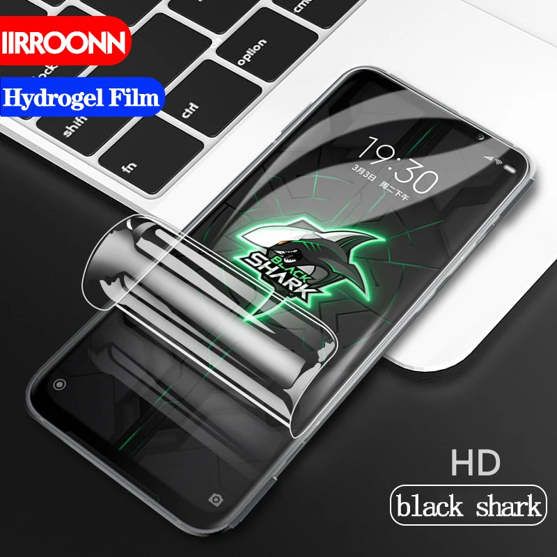 Гидрогелевая пленка IIRROONN для защиты экрана Xiaomi Black Shark 2 3 Pro полное покрытие Защита