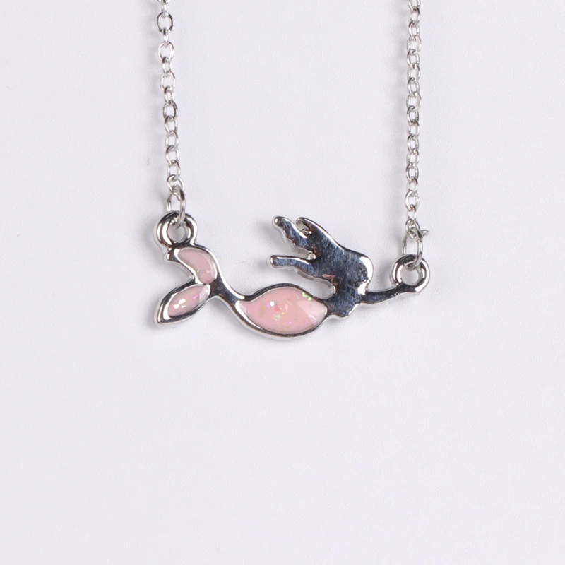 2019 новые модные ювелирные изделия романтическое милое ожерелье с русалкой