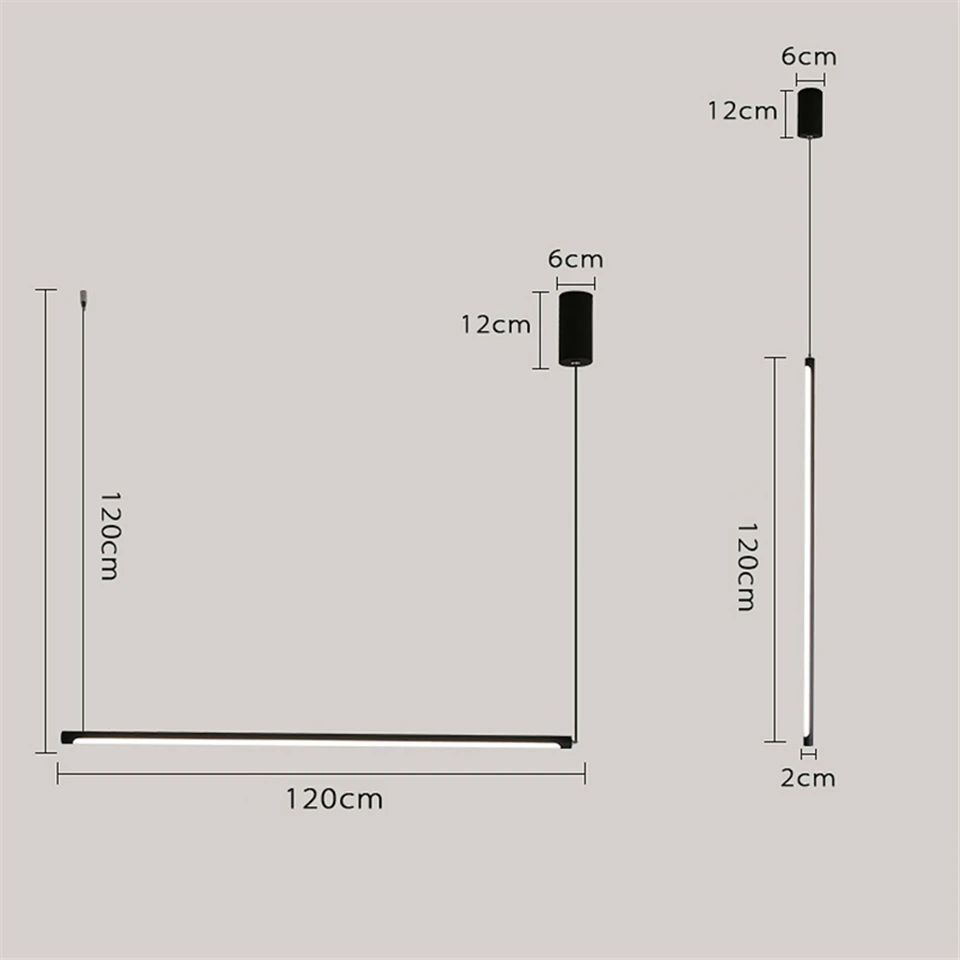 

Modern Minimalism LED Pendant Lights Lighting Nordic Loft Dimming Hanglamp Living Room Bedroom Hanging Lamp Cafe Pendant Light