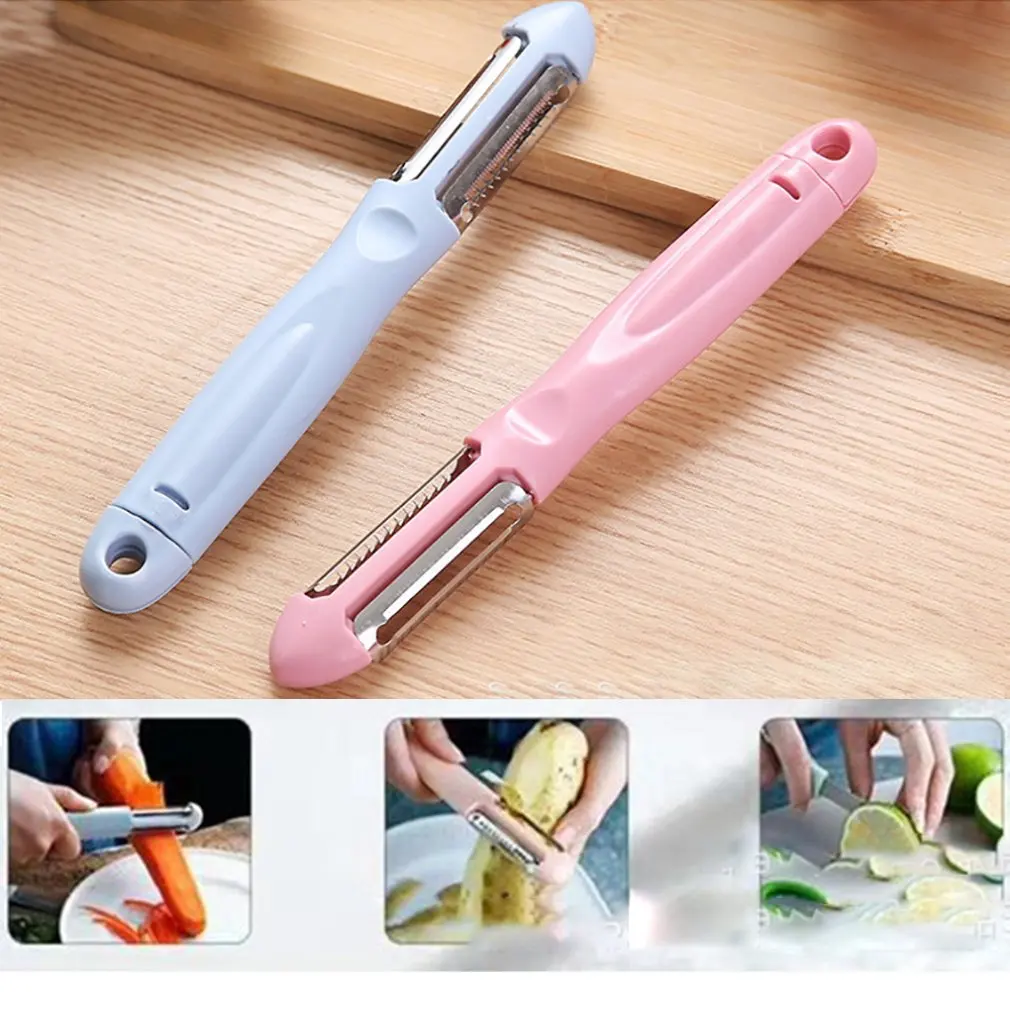 Многофункциональная Овощечистка 3 в 1 скребок для фруктов терка картофеля и