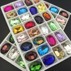 Разноцветные флейты, 6x8,8x10,10x14,13x18,18x25,20x30 мм, флейты для изготовления ювелирных изделий