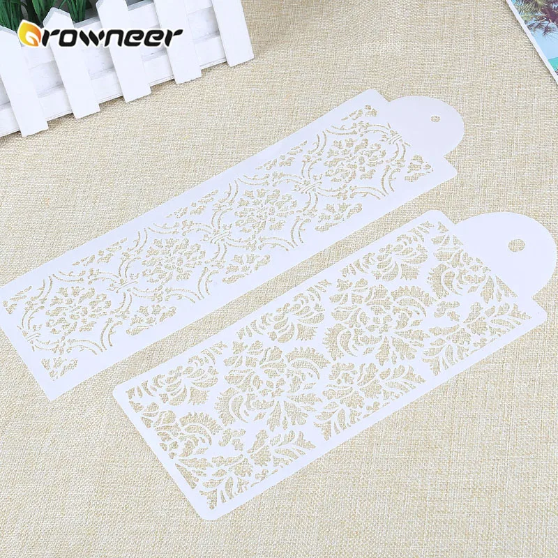 Трафарет для торта 2 вида украшения |