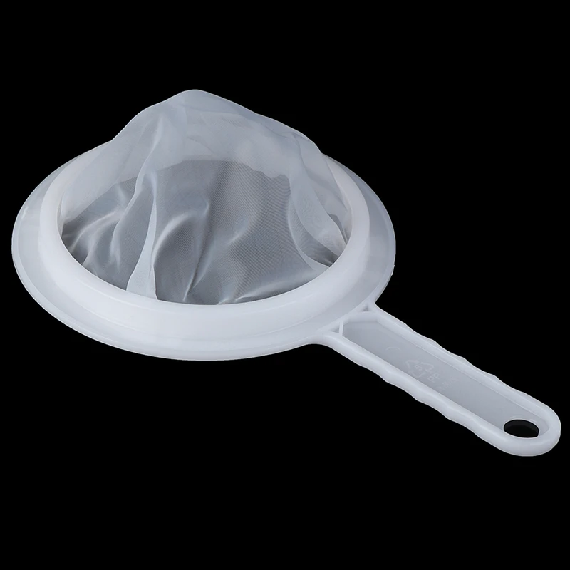 Сетчатый многоразовый нейлоновый супертонкий дуршлаг с ручкой для сока соевого