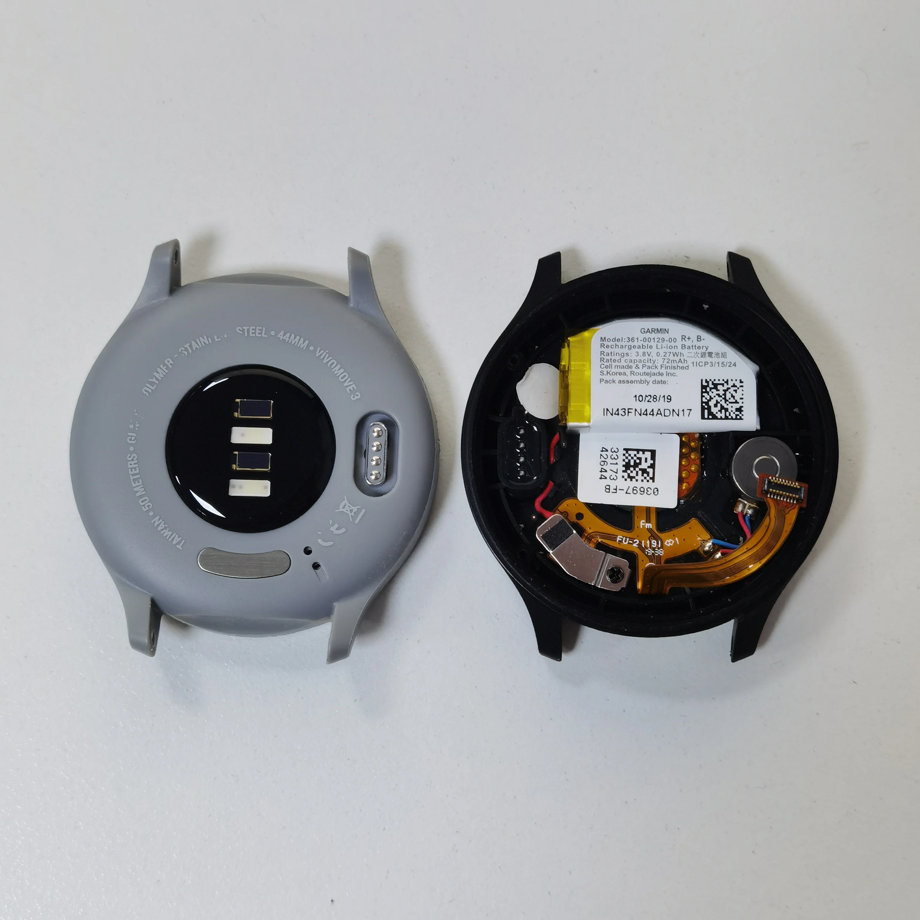 

Garmin vivomove 3 задняя крышка Запасные части Garmin vivomove3 Гибридный умный задний Чехол для ремонта наушников